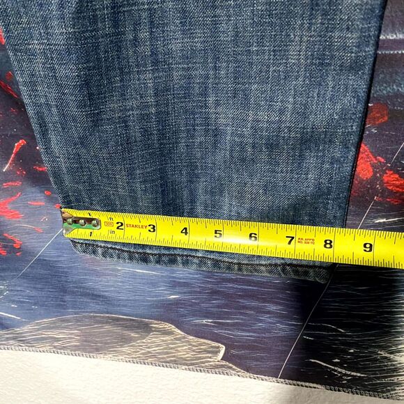 Volcom Nova Jeans Men's 34 Blue Denim Straight Leg Vintage Y2K Outdoor Casual - Picture 5 of 6